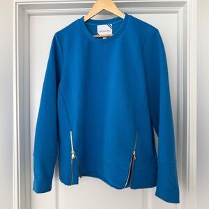 NWOT Addison Bay Everyday Crewneck Sweatshirt, Medium, Breakpoint Blue